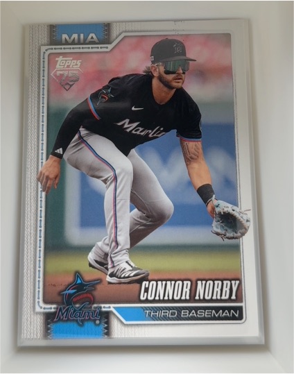 2026 Topps Series 2 #695 Connor Norby — front