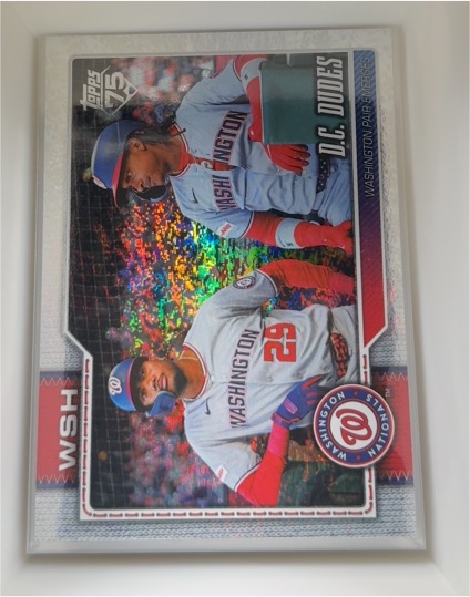 2026 Topps Series 2 #499 C.J. Abrams & James Wood — front