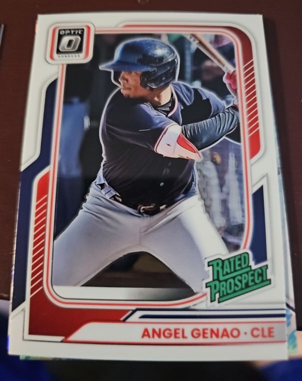 2026 Donruss Optic #119 Angel Genao — front