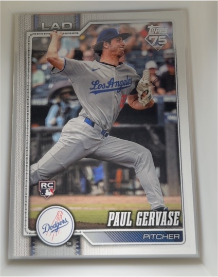 2026 Topps Series 2 #611 Paul Gervase — front
