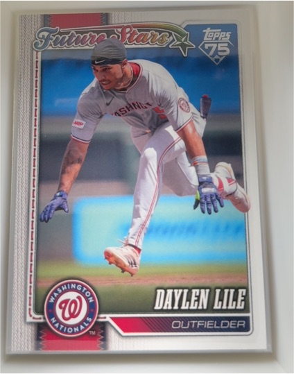 2026 Topps Series 2 #549 Daylen Lile — front