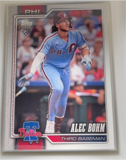 2026 Topps Series 2 #377 Alec Bohm — front