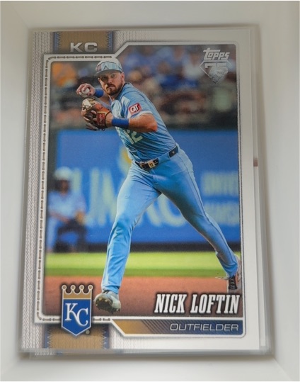 2026 Topps Series 2 #452 Nick Loftin — front