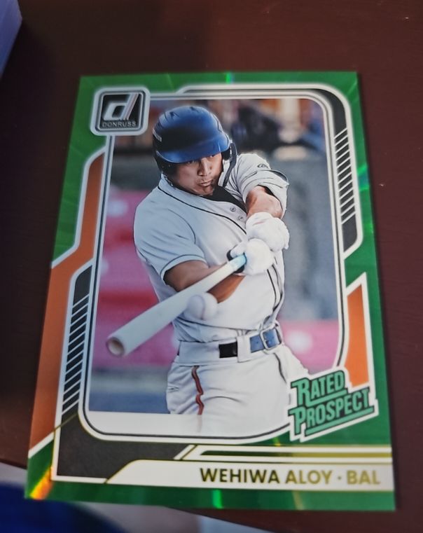 2026 Donruss Rated Prospect #155 Wehiwa Aloy — front