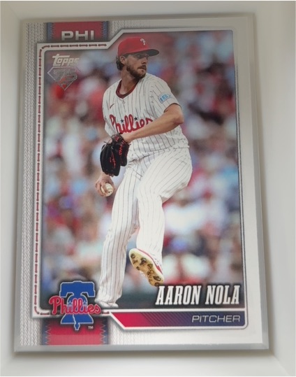 2026 Topps Series 2 #463 Aaron Nola — front