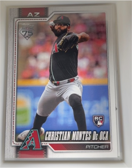 2026 Topps Series 2 #644 Christian Montes De Oca — front
