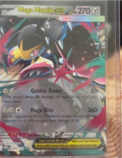 2025 Pokémon Mega Mawile EX #094 — front
