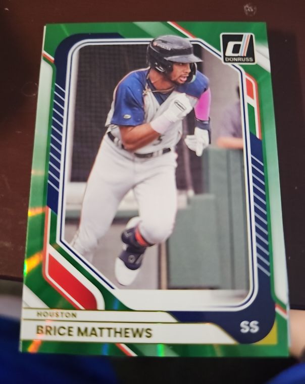 2026 Donruss #38 Brice Matthews — front