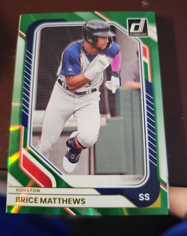 2026 Donruss #38 Brice Matthews — front