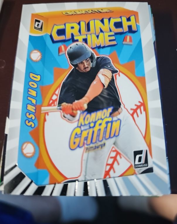 2026 Donruss Crunch Time #19 Konnor Griffin — front