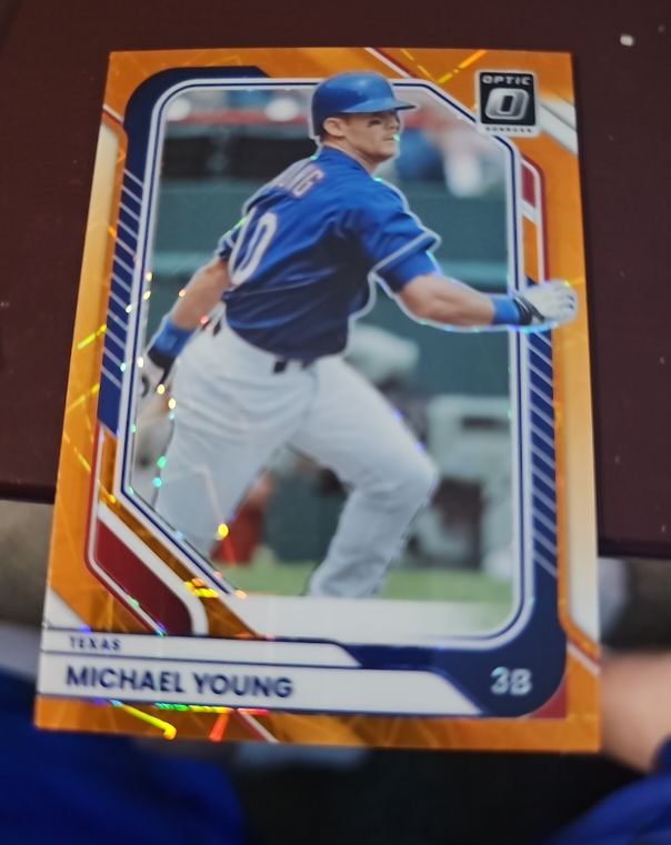 2026 Donruss Optic #72 Michael Young — front