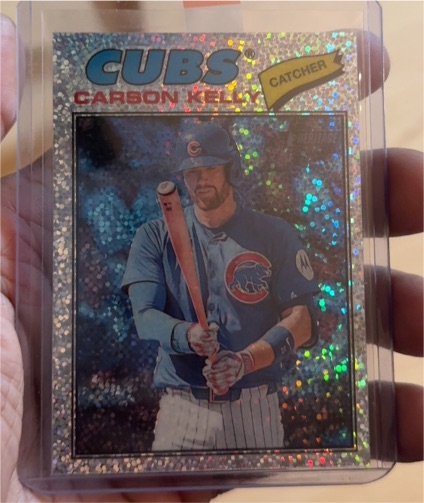2026 Topps Heritage Chrome #326 Carson Kelly — front