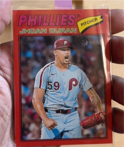 2026 Topps Heritage #14 Jhoan Duran — front