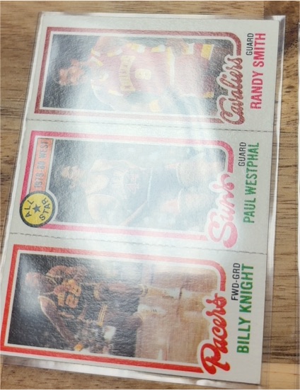 1980-81 Topps Basketball #59/16/120 Randy Smith / Paul Westphal / Billy Knight — front