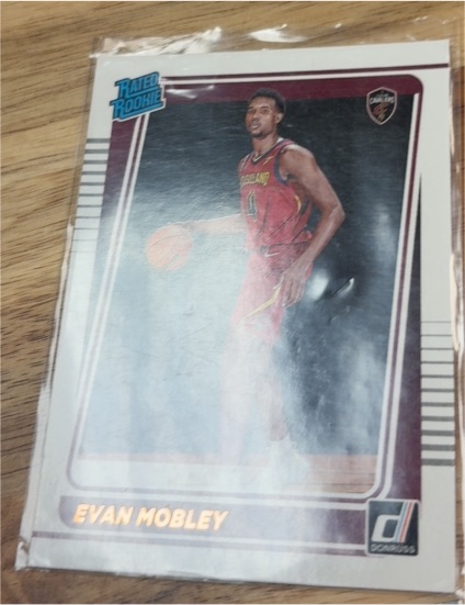 2021-22 Panini Donruss #225 Evan Mobley — front