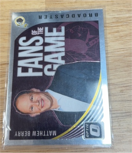 2018 Panini Donruss Optic #Fan-Mb Matthew Berry — front