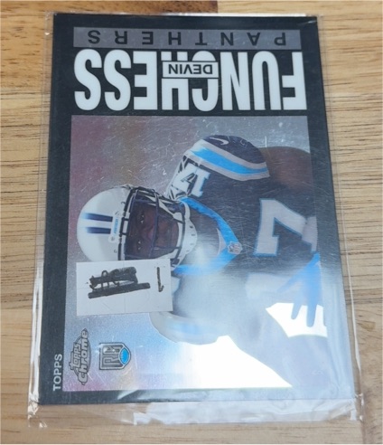 2015 Topps Chrome #T60RC-DF Devin Funchess 60th Anniversary Rookies — front