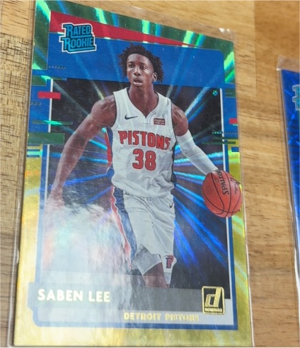 2020-21 Donruss #221 Saben Lee — front