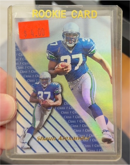 2000 Topps Gold Label #85 Shaun Alexander — front