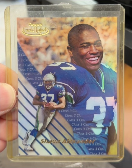 2000 Topps Gold Label #85 Shaun Alexander — front