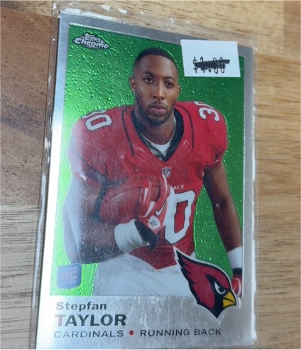 2013 Topps Chrome 1969 #20 Stepfan Taylor — front