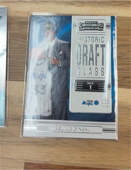 2022-23 Panini Contenders Historic Draft Class #1 Shaquille O'Neal — front