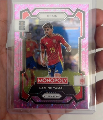 2026 Panini Prizm Monopoly FIFA World Cup #41 Lamine Yamal — front