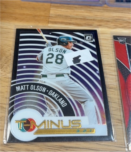 2021 Panini Donruss Optic #TM11 Matt Olson — front