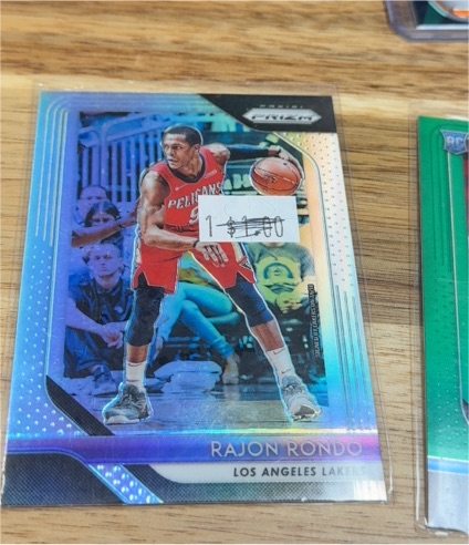 2018-19 Panini Prizm #36 Rajon Rondo — front