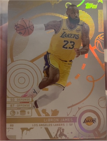 2025-26 Topps Match Attax #89 LeBron James — front