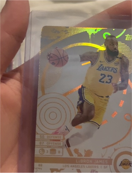2025-26 Topps Match Attax #89 LeBron James — front