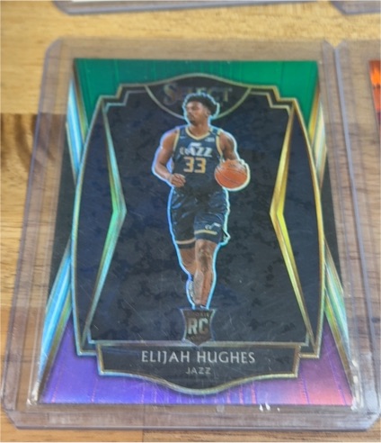 2020-21 Panini Select #168 Elijah Hughes — front