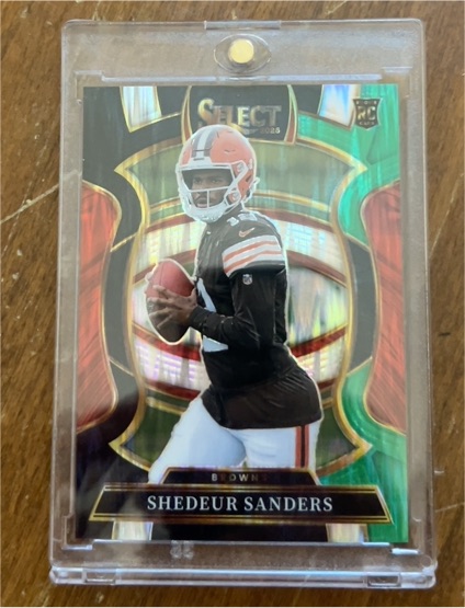 2025 Panini Select #54 Shedeur Sanders — front