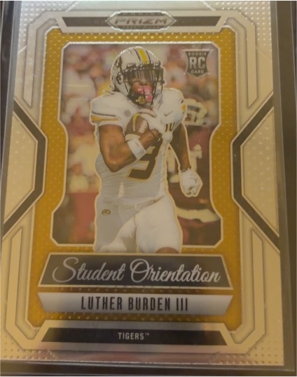 2025 Panini Prizm Draft Picks #11 Luther Burden III Student Orientation — front