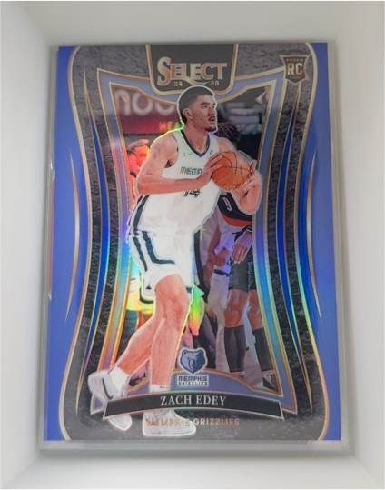 2024-25 Panini Select #391 Zach Edey — front
