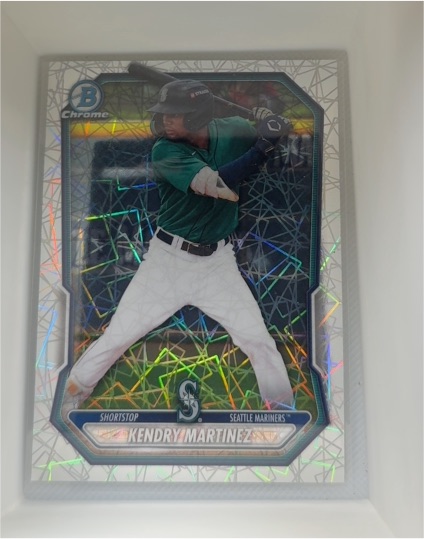 2026 Bowman Chrome #BCP-89 Kendry Martinez — front