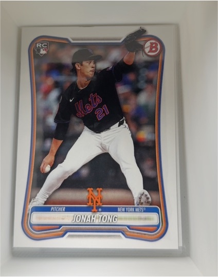2026 Bowman #65 Jonah Tong — front