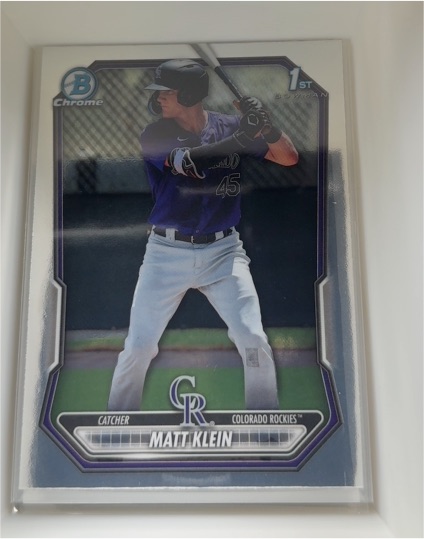 2026 Bowman Chrome #BCP-146 Matt Klein — front