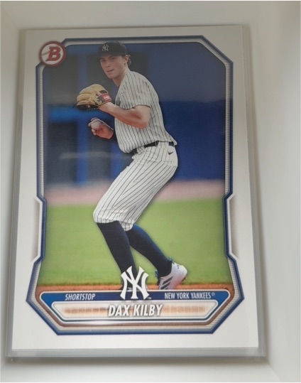 2026 Bowman Prospects #BP-78 Dax Kilby — front