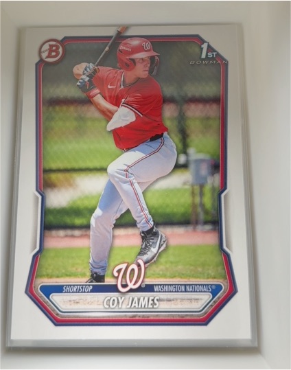 2026 Bowman #BP-33 Coy James — front