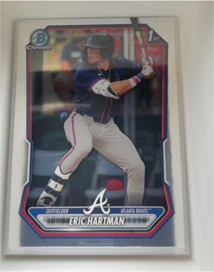 2026 Bowman Chrome #BCP-102 Eric Hartman — front