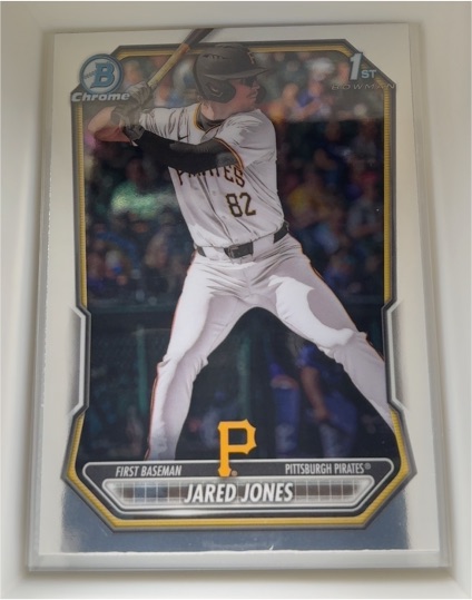 2026 Bowman Chrome #BCP-6 Jared Jones — front