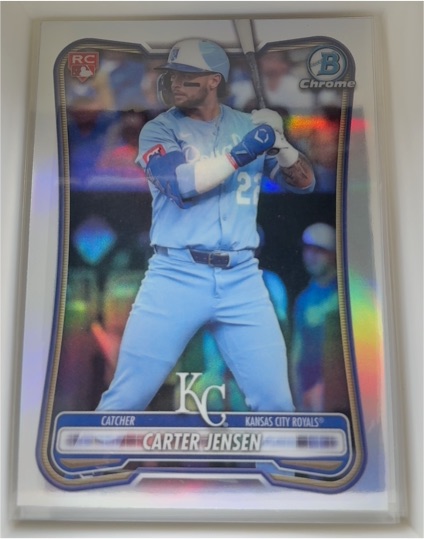 2026 Bowman Chrome #66 Carter Jensen — front