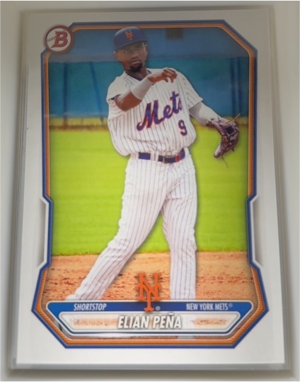 2026 Bowman #BP-91 Elian Peña — front