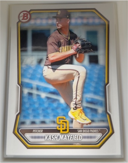2026 Bowman #BP-70 Kash Mayfield — front