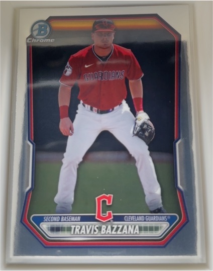 2026 Bowman Chrome #BCP-35 Travis Bazzana — front
