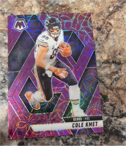 2025 Panini Mosaic #48 Cole Kmet — front