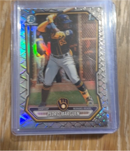 2026 Bowman Chrome #BCP-140 Pedro Ibarguen — front