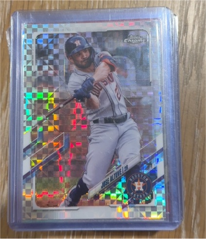2021 Topps Chrome #169 Jose Altuve — front