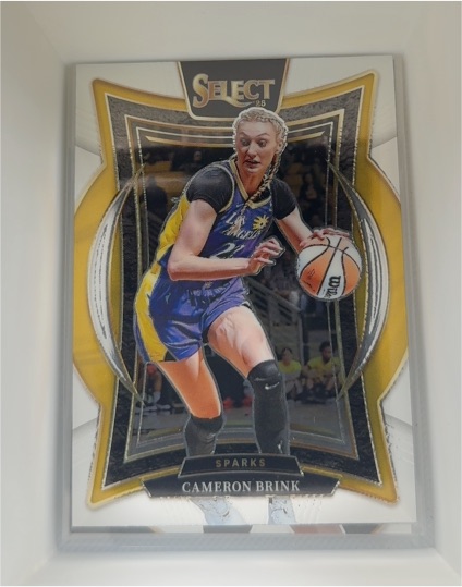2025 Panini Select WNBA #9 Cameron Brink — front